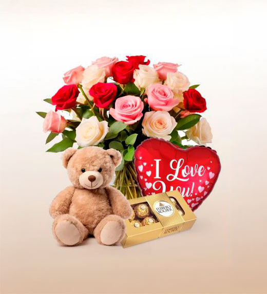 Bouquet of 100 roses with wreath